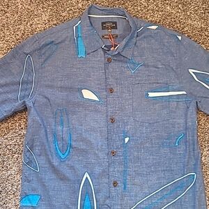 Quicksilver Waterman Collection Medium Aloha Shirt